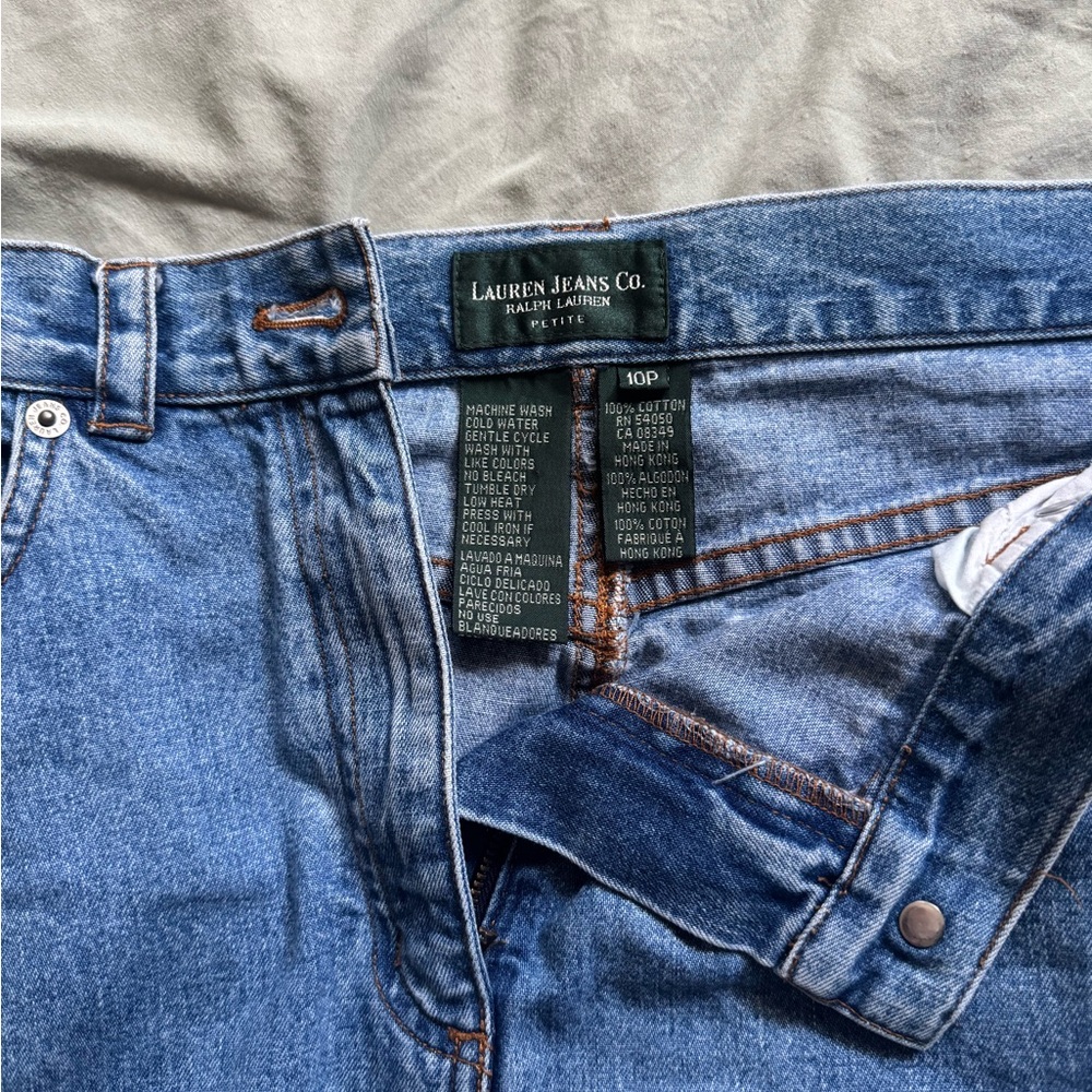 Women’s Vintage Blue Jean Skirt